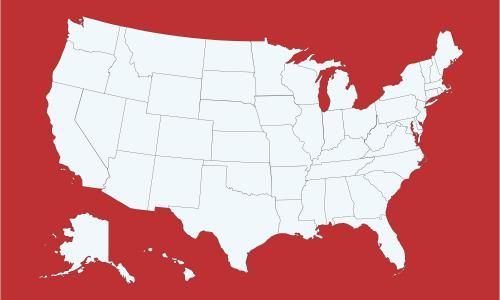 خريطة الفيروس التاجي للولايات المتحدة: أحدث الحالات حسب الولاية