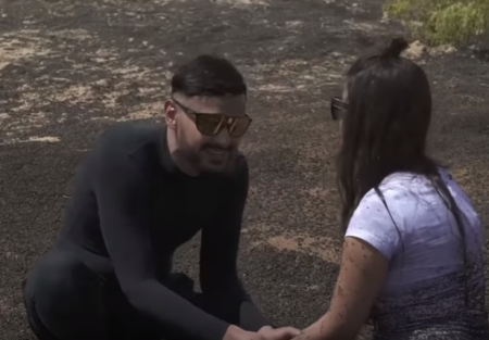 فيديو: بكاء وذعر ينتاب علا الفارس بعد سقوطها في مقلب رامز تحت الأرض