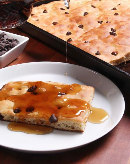 بان كيك برقائق الشوكولاتة