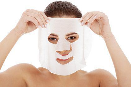 أقنعة مختلفة حسب منطقة الوجه