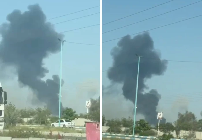 [EN] Video: targeting an air base in Bandar Abbas, Iran