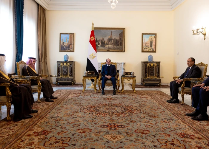 [HI] तस्वीरों में... अल-सिसी ने विदेश मंत्री प्रिंस फैसल बिन फरहान का स्वागत किया... और बैठक का विवरण सामने आया है