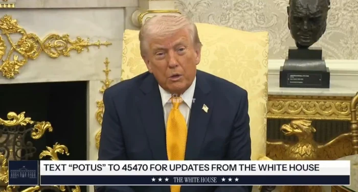 [HI] वीडियो में: ट्रम्प के लिए एक रिपोर्टर: क्या यह संभव है कि आप ईरान में ज़मीन पर सेना तैनात करेंगे? अमेरिकी राष्ट्रपति जवाब देते हैं