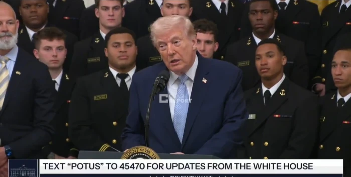 أحدث لقطة: We want to talk to them, but there is no one to talk to... Video: Trump mocks the killing of Iranian leaders and comments on their use of Russian and Chinese weapons