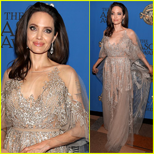 Angelina Jolie Shines at American Society Of Cinematographers Awards