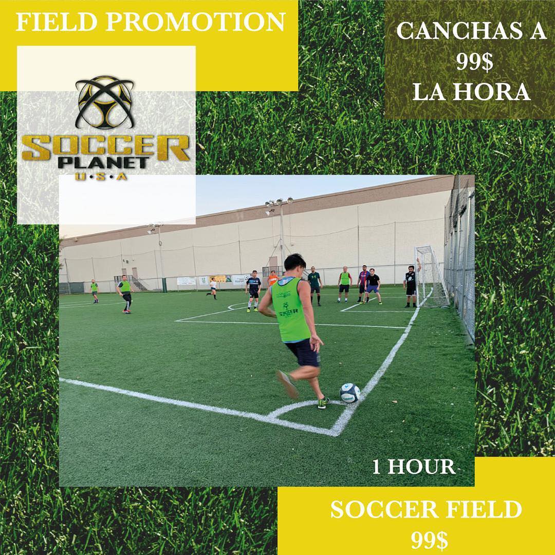 Come and play 7vs7 from just 99$ hourly. 6-7pm or 11-12pm #doral #doralsoccer #soccerfans…
