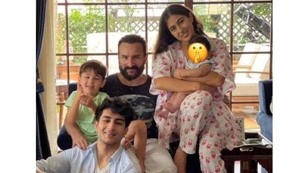 Sara Ali Khan Shares Warm Wishes For Eid, Her Brother Jeh Ali Khan Makes An Appearance