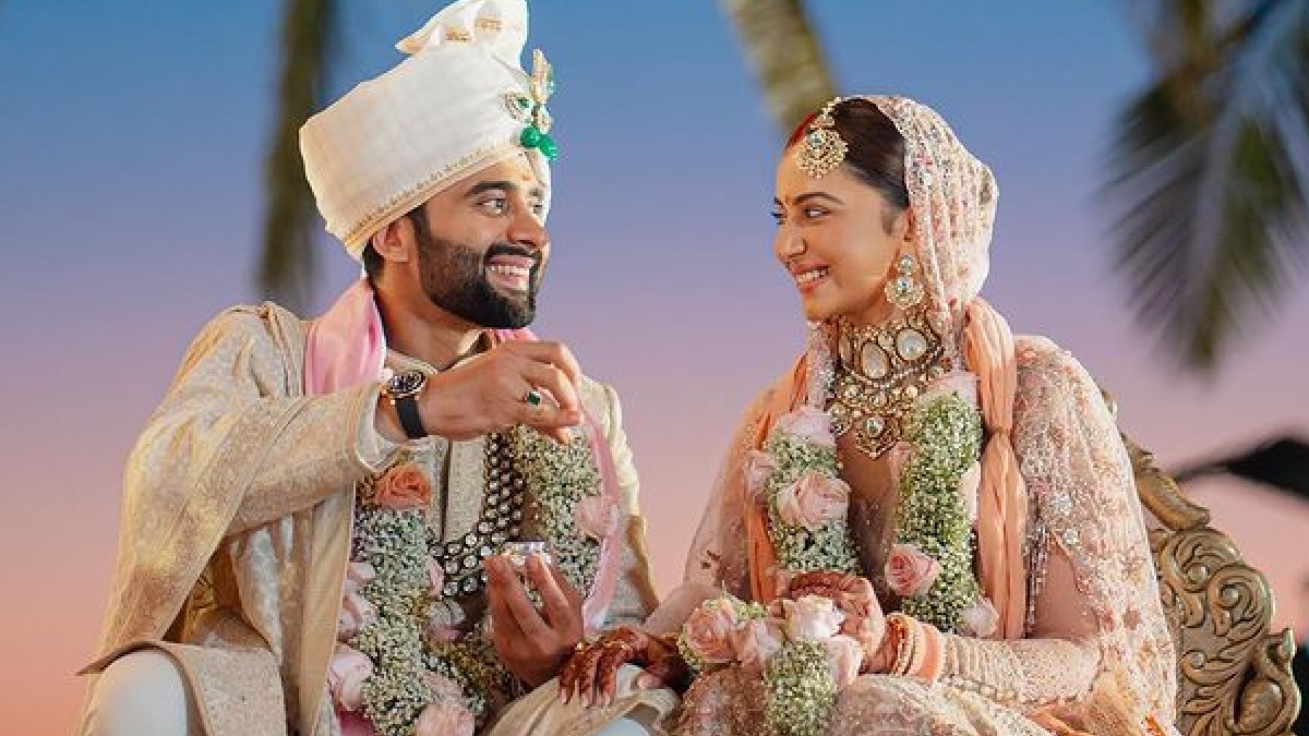 Rakul Preet Singh & Jackky Bhagnani Bridal ceremony Pics: Bride Shares First Pics From Her Bridal ceremony With A Love Reveal
