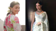 Alia Bhatt To Deepika Padukone, Top 5 Celeb-Approved Floral Sarees To Flaunt This Summer
