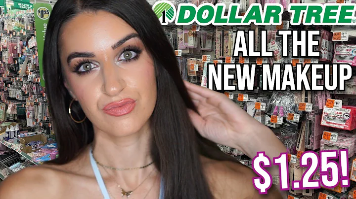 I TESTED ALL THE NEW $1.25 DOLLAR TREE MAKEUP!! | SMOKY EYE LOOK