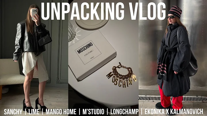 Unboxing for spring: Sanchy | Lime | Mango Home | M’studio | Longchamp | Ekonika x Kalmanovich re...