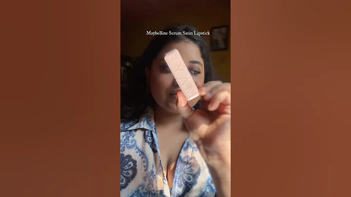 Maybelline Serum Lipstick - Blind Date #lipstickswatch #lipstick #makeup #shorts #youtubeshorts