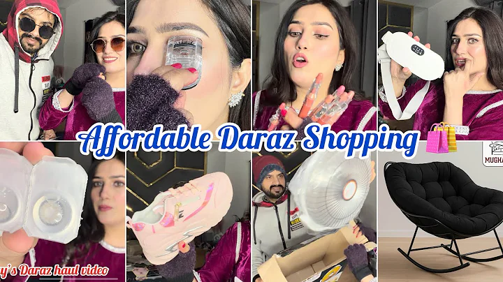 Affordable Daraz Shopping 🛍️ | Finally Karachi se Wapas Agaye 