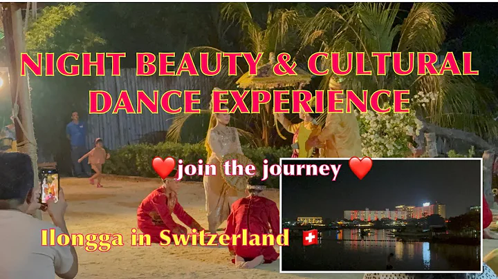 NIGHT BEAUTY & CULTURAL DANCE EXPERIENCE @BLUEWATER MARIBAGO BEACH CEBU 🇵🇭 #awesome #vacation #love 