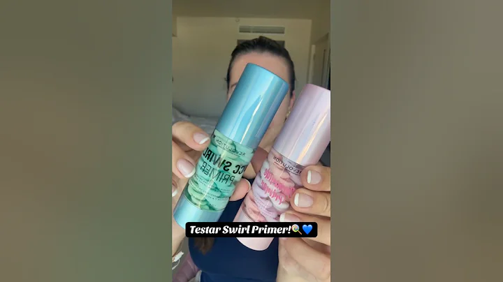 Testar Swirl Primer🍭 #makeup #makeuplook #ytshorts #yt #shorts #shortvideo #smink #primer
