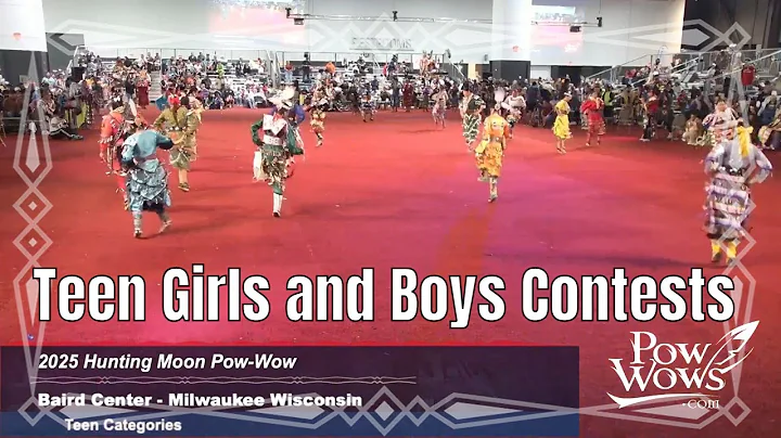 مسابقات رقص للفتيات والفتيان المراهقين - مهرجان هانتينغ مون باو واو 2025 - Powwows.com