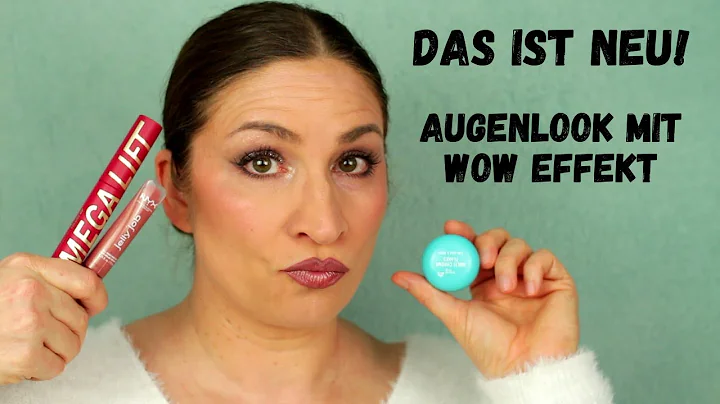 This is new: Eye makeup with a WOW effect!
