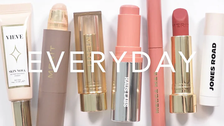 Everyday Makeup | Easy Minimal Routine and My New Favourite Sheer Blotted Lipstick | AD