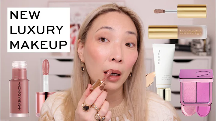 Luxury Makeup Try-On Haul ✨ Lisa Eldridge, Natasha Denona & Suqqu | New Releases Review