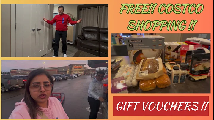  COSTCO NE BHEJE GIFT VOUCHERS😃 || #indianfamilyvlog #shopping #clothes #costco #food #canada 
