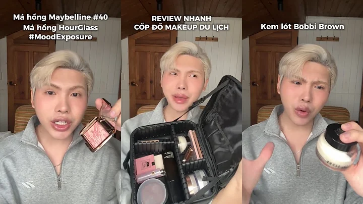 QUICK REVIEW OF A TRAVEL MAKEUP CASE | NGHIA 1 LITER LIPSTICK