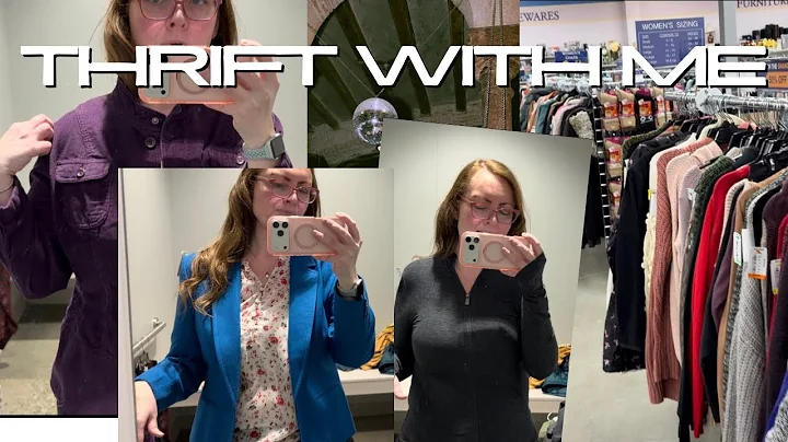 Thrift with me in Alaska for work clothes!