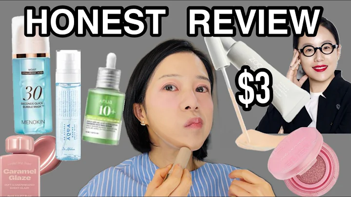 Viral Korean Makeup & Skincare Tested (Daiso Foundation, Jung Saem Mool)
