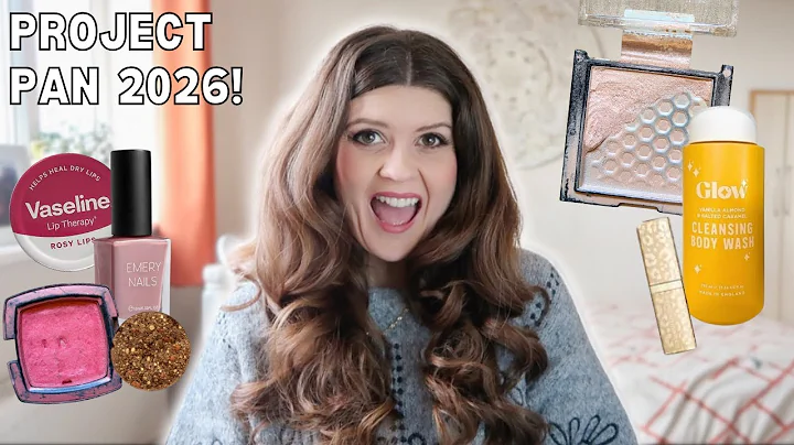 Project Pan Intro 2026 | huge makeup use up challenge