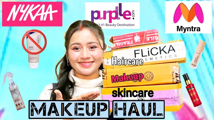 Nykaa, Purplle, Myntra Haul✨ || skincare, makeup, perfume and more..