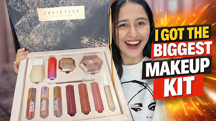 Unboxing All in One Makeup Kit 😍 Do These Products Work ? 😱