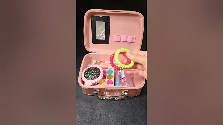 🤩 Kawaii Makeup Kit for young girls | makeup set toys #toys #makeup