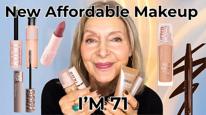 TESTING HOT NEW DRUGSTORE MAKEUP 2026| MOSTLY MAYBELLINE | OVER 60