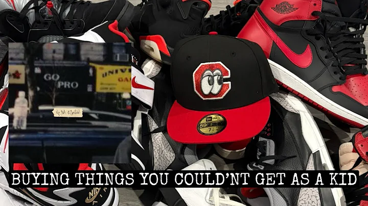 BUYING THE SNEAKERS AND CLOTHES YOU COULDN’T GET AS A KID