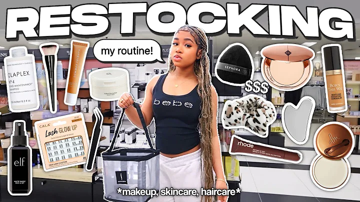 RESTOCKING MY ROUTINE | $400+ haul, makeup, skin, hair & selfcare products