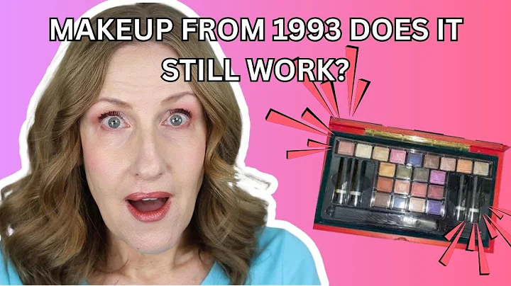 CHATTY grwm using 33 year old makeup from 1993