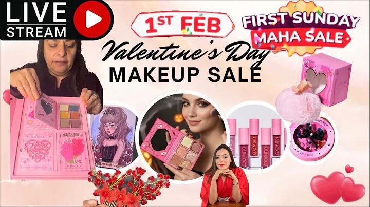 Love ❤️ Makeup Sale | Beauti Cosmo Valentine Sale First Sunday Maha Beauty Sale | Join Live Now
