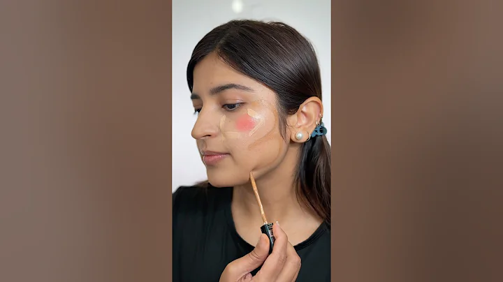 Does the Love Contour hack work? #makeup #makeuphacks #love