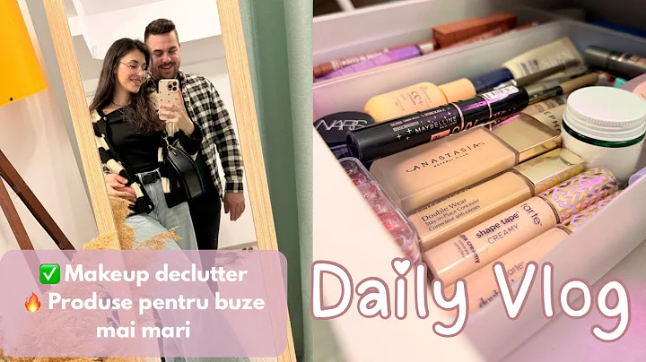 Makeup Declutter & Products for Bigger Lips🔥 Puppy Cake + a Spontaneous Outing | Daily Vlog