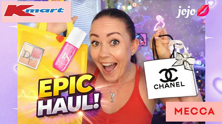 SHOPPING HAUL YAAY! LUXURY (CHANEL) ✨️ BUDGET ✨️ KMART ✨️ MAKEUP ✨️ SKINCARE ✨️ PJ'S 🩷 jojo💋