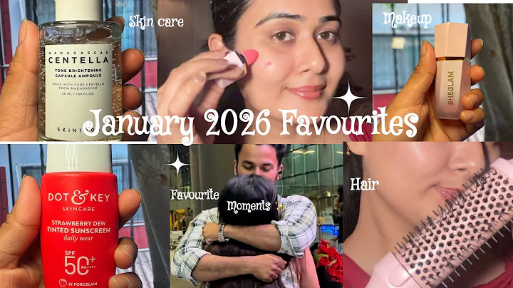 January 2026 Favourites ✨ | Skincare, Makeup Hair & Meeting My Husband After 6 Months 🤍