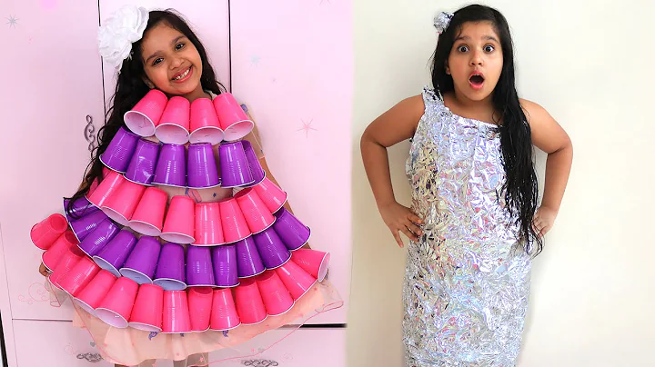 شفا صنعت فساتبن جديدة للحفلة - أفكار DIY رائعة ❤️ A recent Dress for Birthday - Cool DIY Ideas