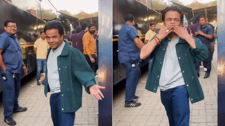 जेल से रिहा होने के बाद पहली बार नजर आए राजपाल यादव, कैमरे के सामने मजाक के मूड में दिखे अभिनेता - Rajpal Yadav First Time In Public After Release From Tihar Jail