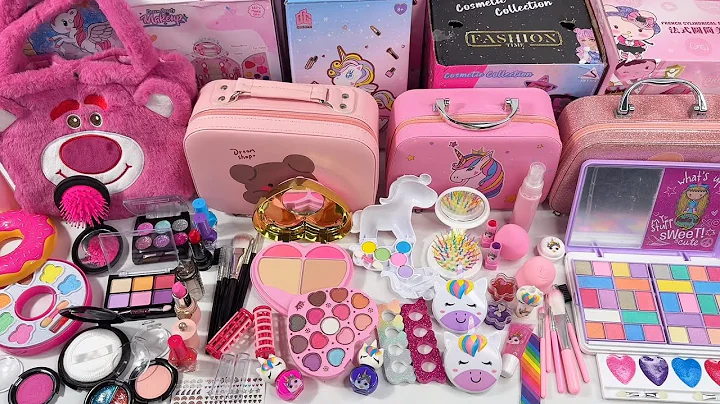 13 Minutes Satisfying with Unboxing Unicorn Makeup, Makeup Toys, Lotso, Toys Review | ASMR