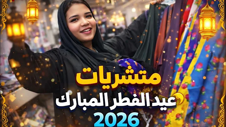 مشتريات ملابس عيد الفطر المبارك 🌙 2026