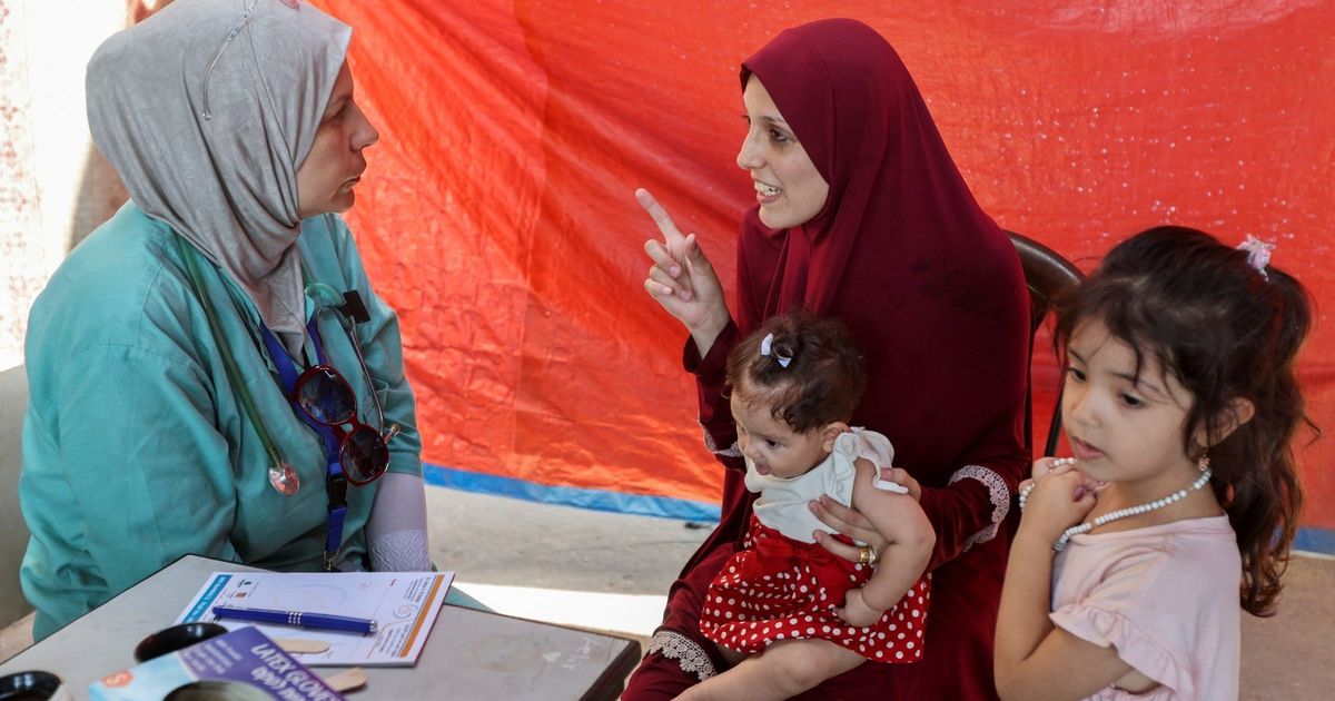 Unicef ​​needs a ceasefire in Gaza to vaccinate 640,000 children against polio