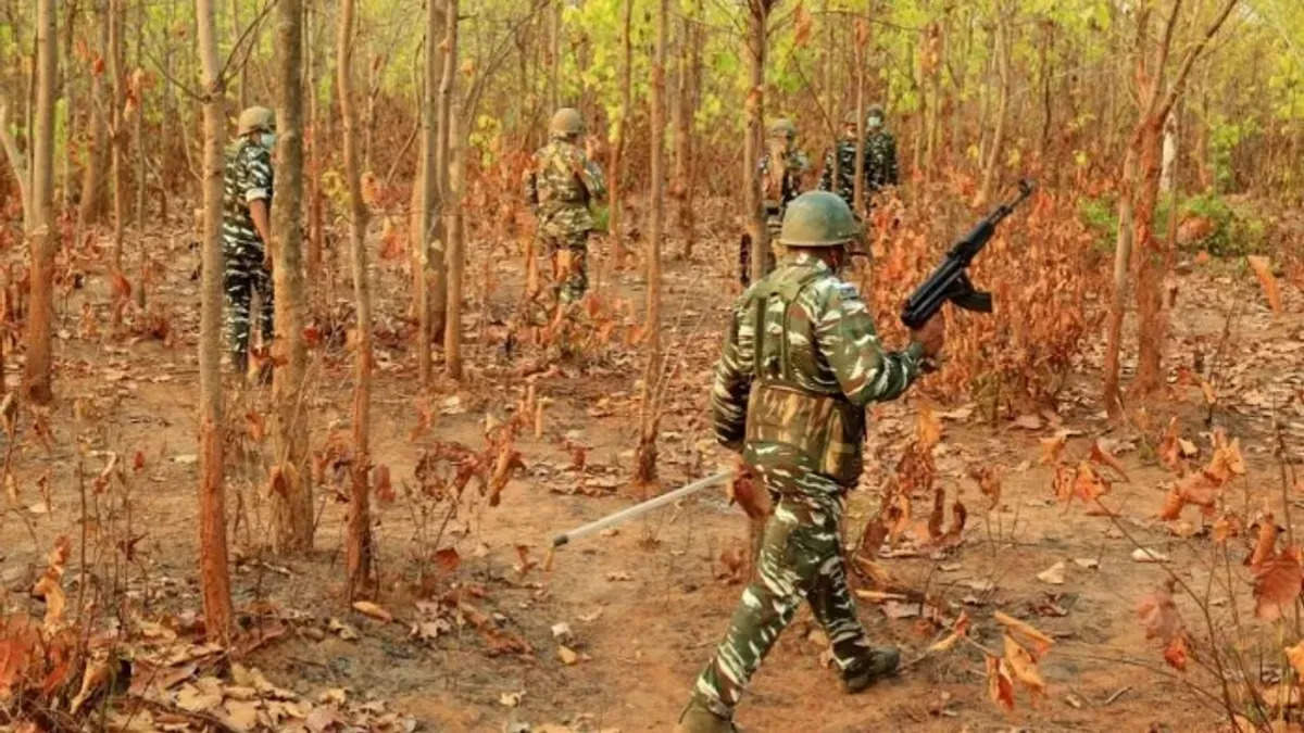 CRPF Jawan injured in print IED blast by NAXALITE in Bijapur