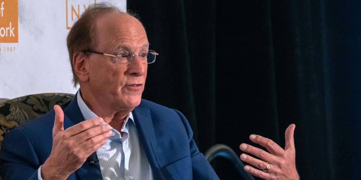 Larry Fink Will Be BlackRock’s CEO Until the New Generation Is Ready – ryan