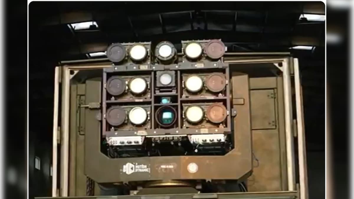 Video: Laser light on drone, then the whole body melted in the eye of an eye. Drdo made a dangerous weapon