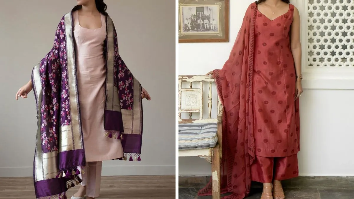 Kill your Holi outfits with the best Kurti pants with Dupatta for women
