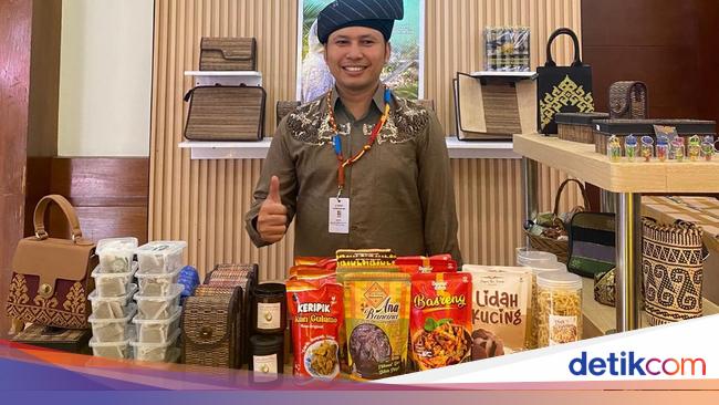 Umkm in Pekanbaru Palm Waste Magic becomes a bag to bathe soap